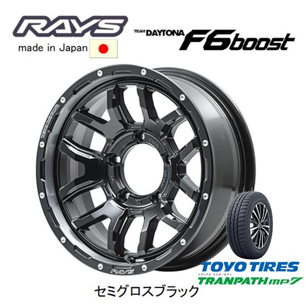 TEAM DAYTONA RAYS レイズ F6 Boost ジムニーシエラ 6.0J-16 -5 5H139