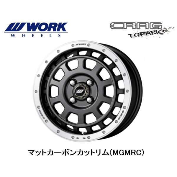 WORK CRAG T-GRABIC ワーク クラッグ ティーグラビック 軽自動車 5.0J 