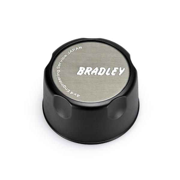 4X4エンジニアリング BRADLEY ブラッドレー V センターキャップ 艶消しブラック 16×7.0J +29 5H114.3 43mm  ４個セット 品番 GEN-038