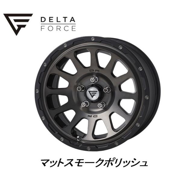 DELTA FORCE OVAL f^tH[X I[o JLO[ JKO[ 8.0J-17 +40 5H127 }bgX[N|bV S{Zbg 