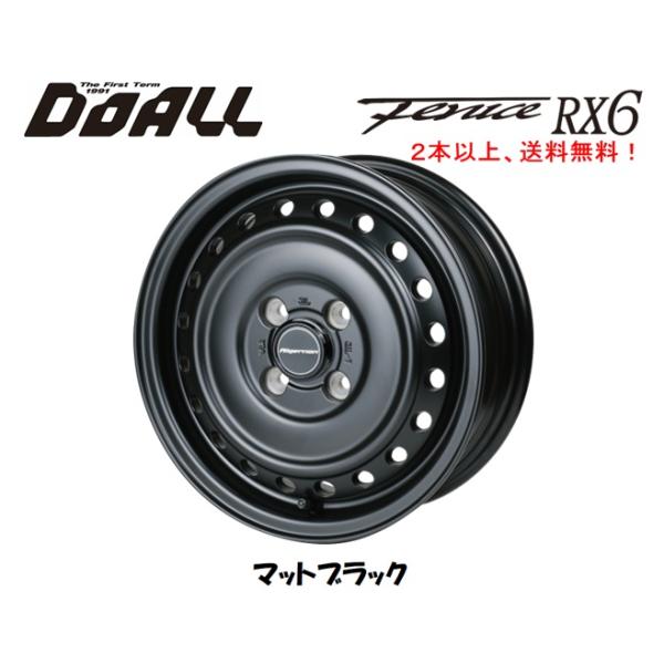 ドゥオール DOALL Fenice RX6 軽自動車 5.0J-14 +45 4H100 マット