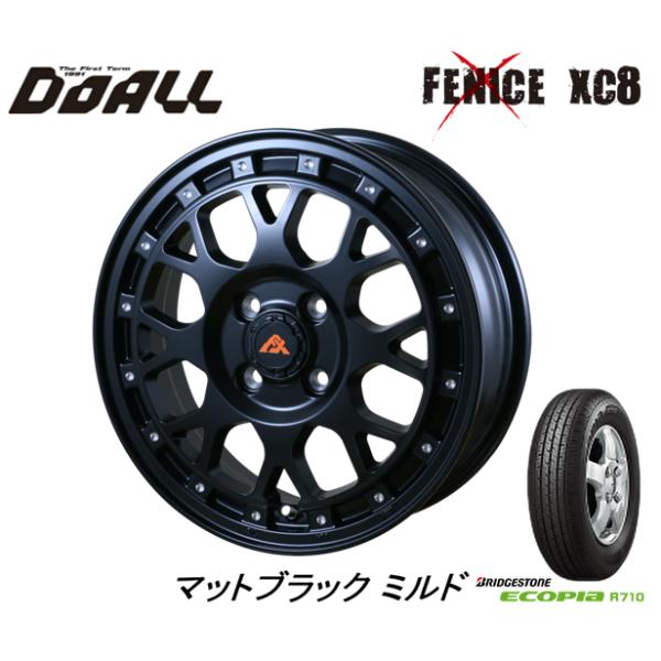 ドゥオール DOALL Fenice X XC8 プロボックス 5.0J-14 +35 4H100