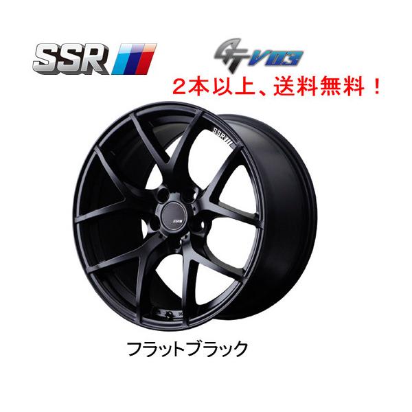 K*a様 SSR GTV03 18インチ SSR GTV03 ジーティーブイゼロスリー 18インチ 8.5J 48/40 5