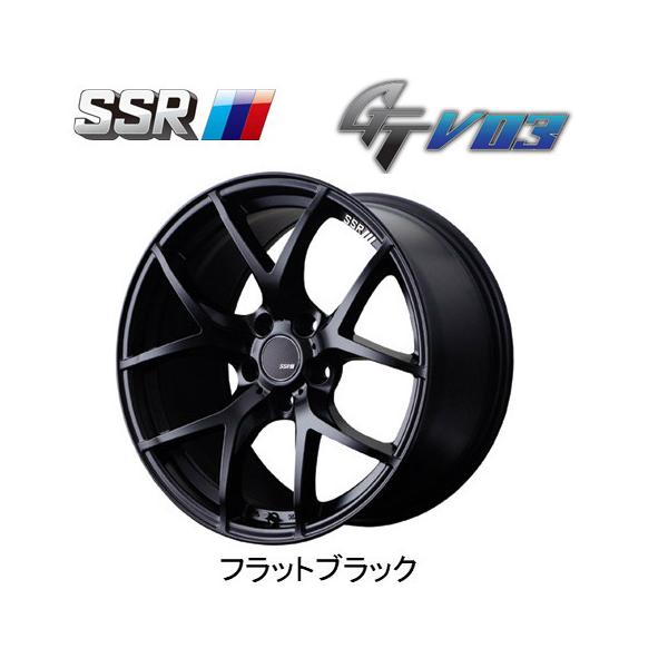 SSR SSR GTV03 エスエスアール ジーティーブイゼロスリー 8.5J-18 +40