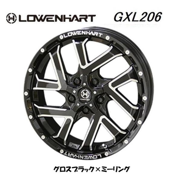 LOWENHART（レーベンハート） LOWENHART GXL206 デリカD5 7.0J-17 +35