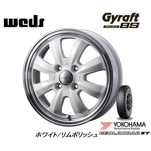 送料込☆ネオキャロ＆ヨコハマジオランダーKT☆145 80R12☆タイヤ
