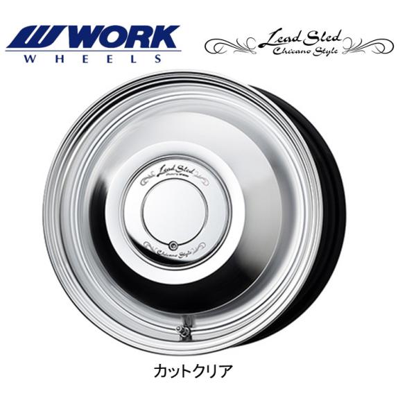 セール！ WORK Lead Sled ワーク レッドスレッド 軽自動車 4.5J-15 +45