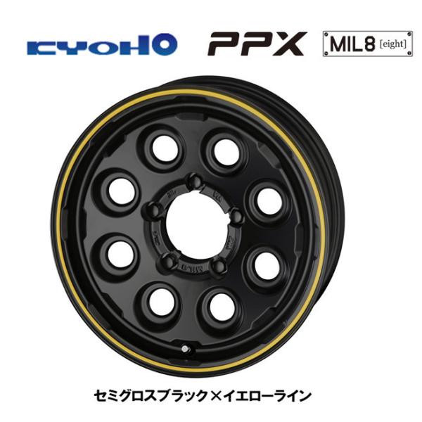 KYOHO PPX MIL8 Wj[ VG 5.5J-16 ±0 5H139.7 Z~OXubN×CG[C S{Zbg 