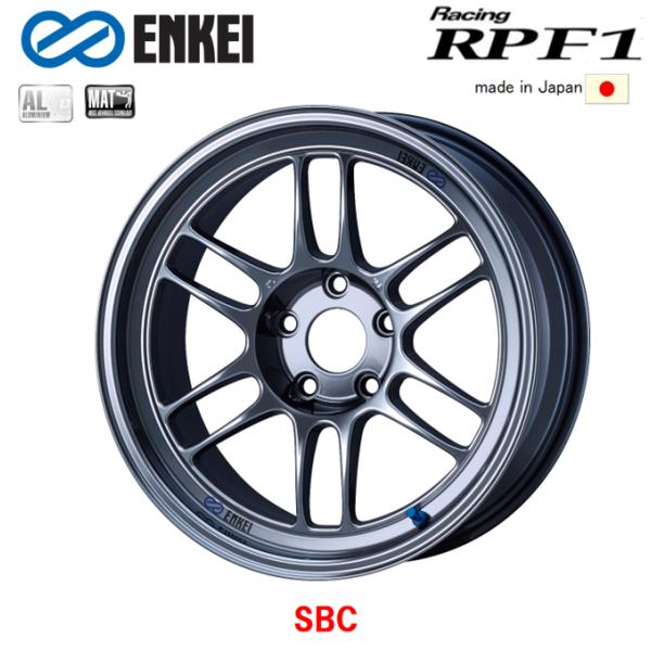 エンケイ　RPF1 17インチ　8J9J ENKEI（エンケイ） ENKEI Racing RPF1 7.0J-17 +45 5H114.3 SBC 4本
