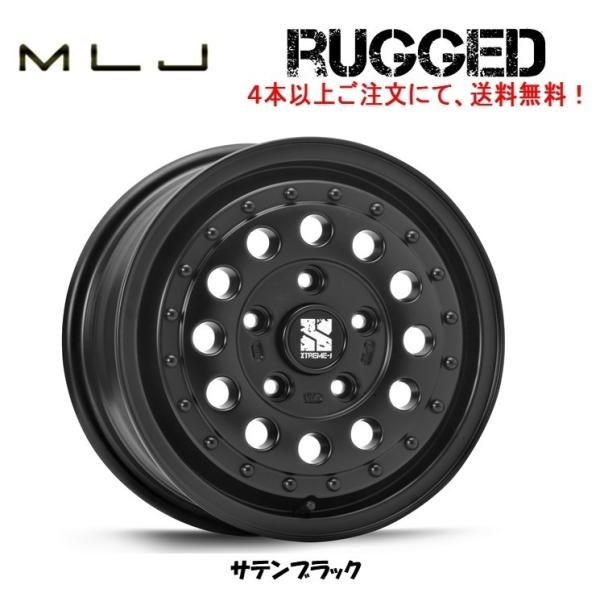 MLJ XTREME-J RUGGED mlj GNXg[ j Mbh ^EG[X 5.0J-14 +48 5H114.3 TeubN S{ȏゲɂđ