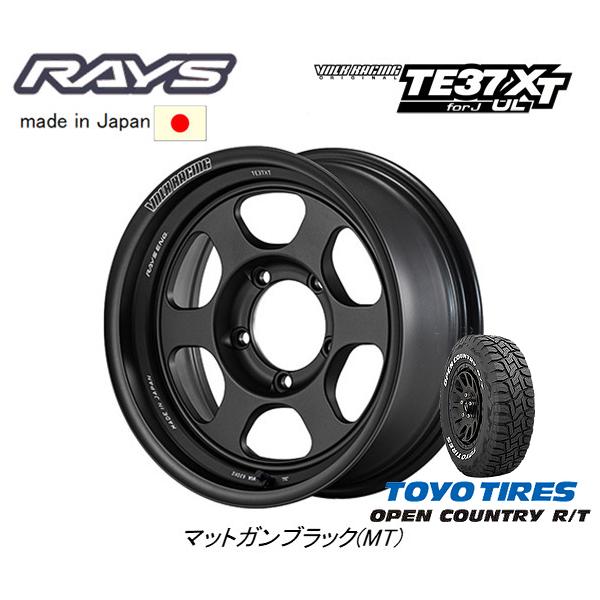 RAYS レイズ VOLK RACING TE37XT for J UL ジムニー O/F付車 6.0J-16