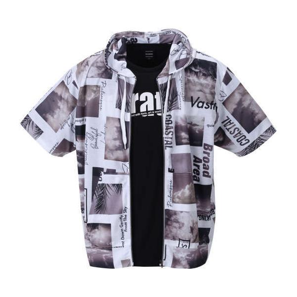 ���ؑ��������t���W�b�v�p�[�J�[+����T�V���c �傫���T�C�Y �����Y BEAUMERE  �O���[�n×�u���b�N