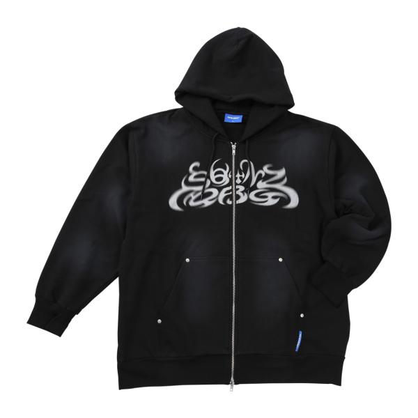 新作・新着商品！】パウダースプレーブリーチ加工フルジップパーカー