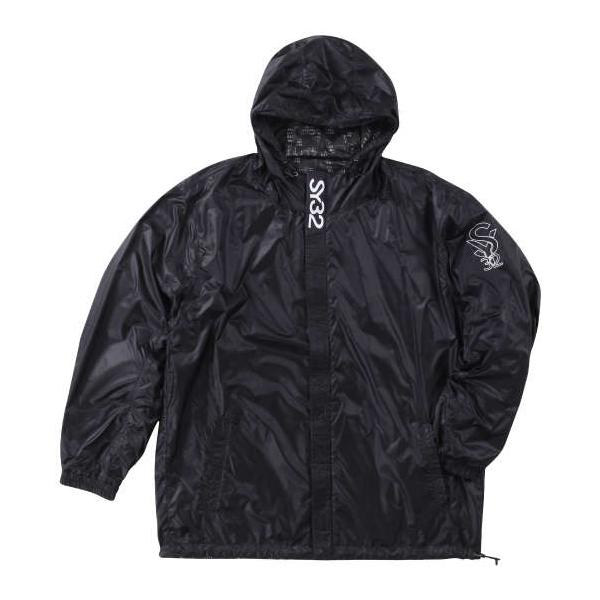 SY32 by SWEET YEARS ブラックジャンパー XL リバーシブルウインドジャケット 大きいサイズ メンズ SY32 by SWEET