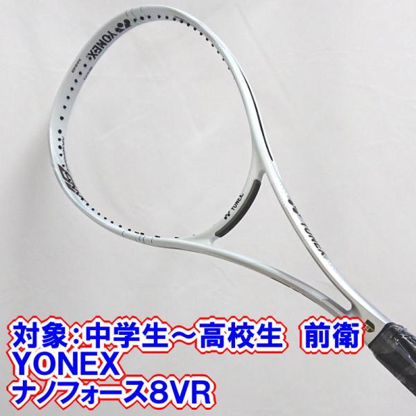 YONEX ナノフォース8V REV(クールホワイト) (張人張り上げ YONEX ナノフォース8V REV(クールホワイト) (張人張り上げ