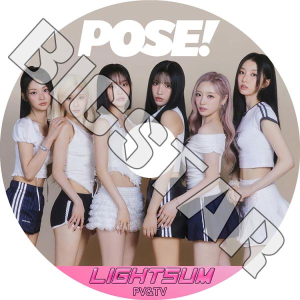 K-POP DVD LIGHTSUM 2024 PV/TV - POSE Honey or Spice ALIVE