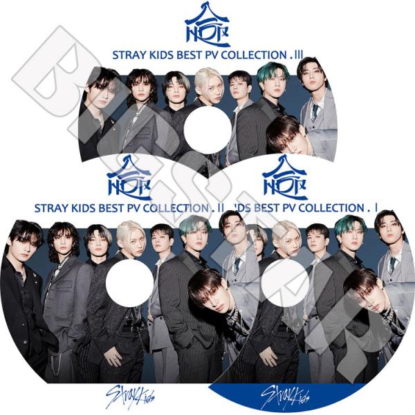 K-POP DVD STRAY KIDS 2023 2nd BEST PV #1-3 3枚SET - LALALALA S-Class CASE 143 MANIAC Thunderous Back Door - Stray Kids ストレイキッズ KPOP DVD