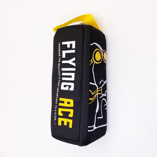 SNOOPY スヌーピー ガバッとペンポーチ イエロー フライング・エース