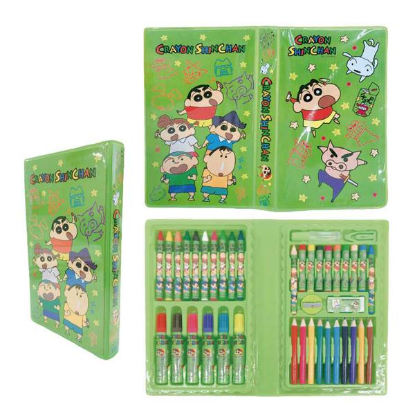 クレヨンしんちゃん ブック型お絵描きセット Cs 0052 190 ビッグスターネットショップ 通販 Yahoo ショッピング