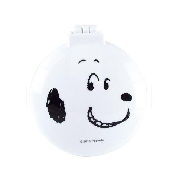 スヌーピー Snoopy 丸型ミラー ブラシ フェイス Sn fc 217 0192 ビッグスターネットショップ 通販 Yahoo ショッピング