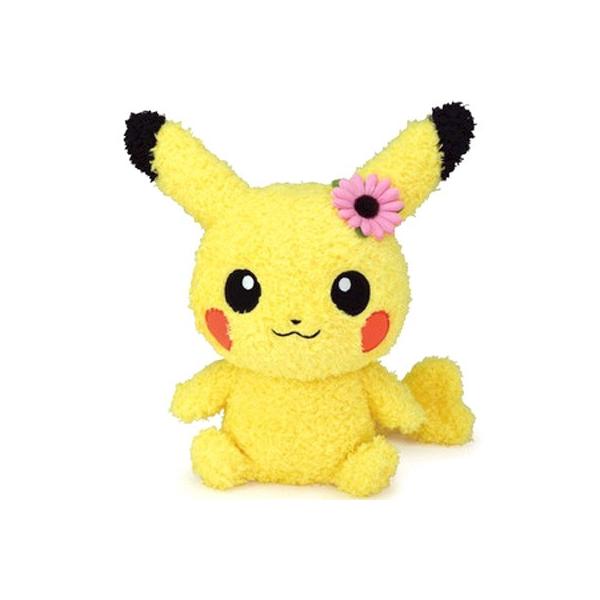 ポケットモンスター ポケモン もこもこぬいぐるみ ピカチュウメス 2 ビッグスターネットショップ 通販 Yahoo ショッピング