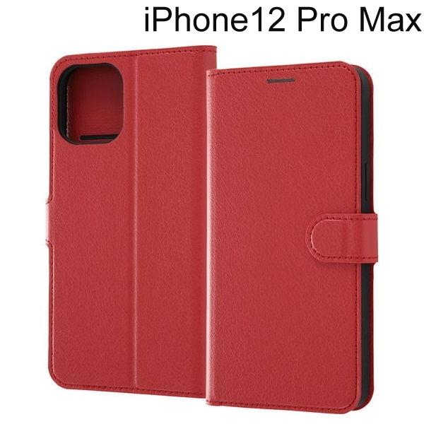 Iphone 12 Pro Max 6 7インチ 耐衝撃 手帳型ケース シンプル マグネット レッド Rt P28elc1 R 230 9849 ビッグスターネットショップ 通販 Yahoo ショッピング
