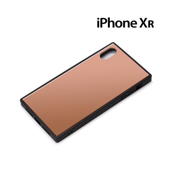 �� iPhoneXR (6.1�C���`) ��p �K���X�n�C�u���b�h�P�[�X �s���N�@PG-18YGT04PK(���[���֑�������)