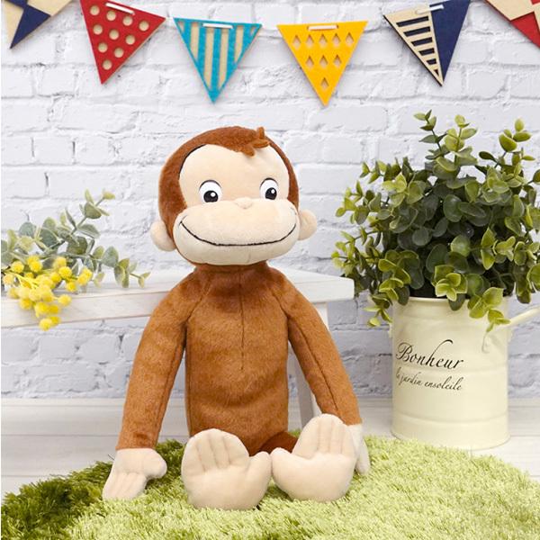 おさるのジョージ ぬいぐるみ アニメーションジョージ M K6677 29 ビッグスターネットショップ 通販 Yahoo ショッピング