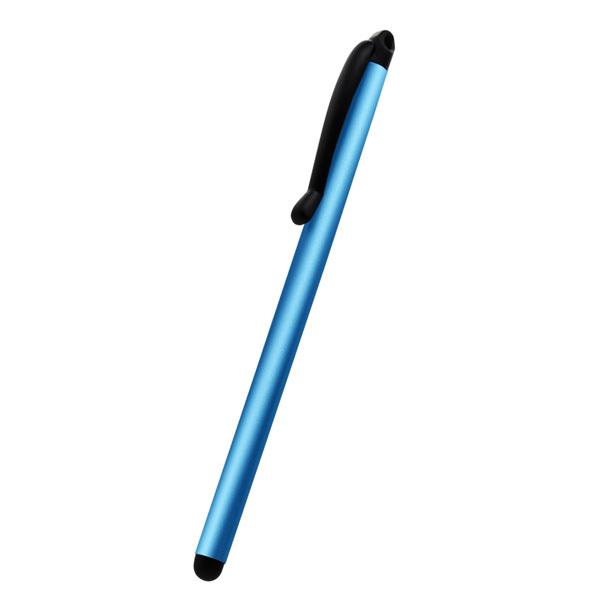 OWLTECH　〔タッチペン:静電式〕 超軽量ストラップホール付きスリムタッチペン　OWL-TPSE06-BL ブルー