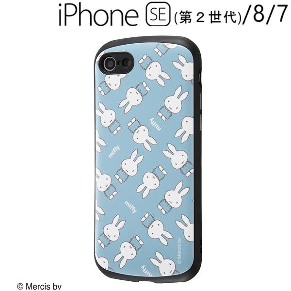 ミッフィー Iphone Se 第2世代 Iphone8 Iphone7 専用 耐衝撃ケース Mia ブルー ミッフィー総柄 In Bp24ac4 Mfb3 メール便送料無料 347 ビッグスターネットショップ 通販 Yahoo ショッピング