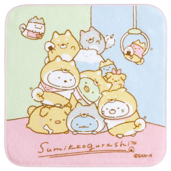 3 すみっコぐらし こいぬといぬごっこテーマ プチタオル すみっこ Cm 52 ビッグスターネットショップ 通販 Yahoo ショッピング