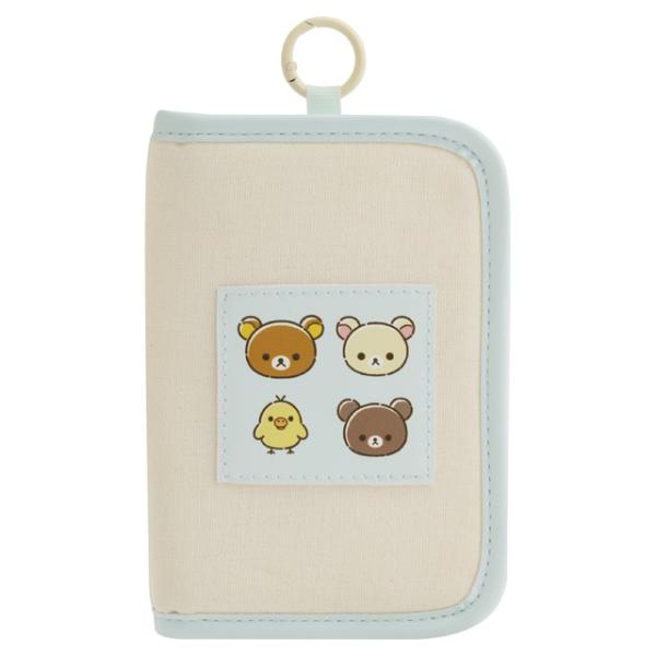 (10月上旬〜中旬入荷)リラックマ リラックマとアワワネコテーマ おでかけワレット　WL38701