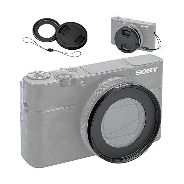 専用メタル52mmスレッドフィルターアダプターレンズアダプター Sony RX100M5A RX10...