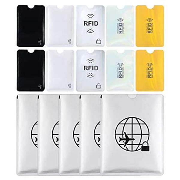 『10枚+5枚』スキミング防止 カードケース ICカード 干渉防止 プライバシー保護 磁気シールド NFC RFIDプロテクション カードと