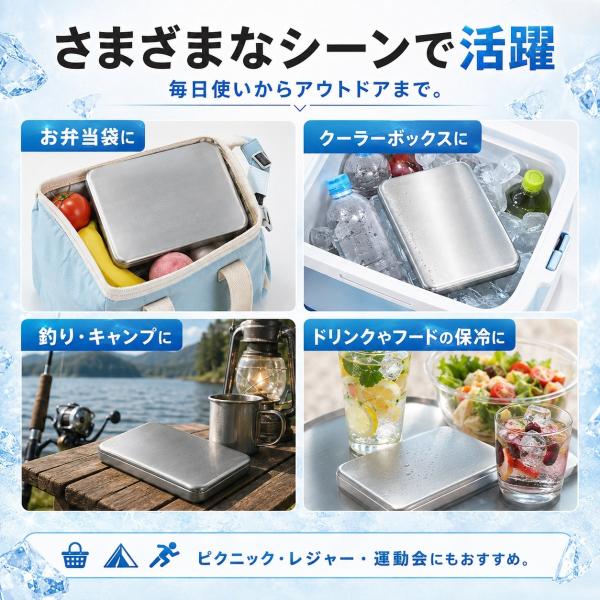 �ۗ�� �X�e�����X �A�C�X�p�b�N ������ ������ �R���p�N�g �~�j ���� �J��Ԃ��g���� �N�[���[�{�b�N�X �A�E�g�h�A ���W���[ �ŋ� ���^ ���ٓ� �N�[�� �Ђ��� ���i�摜5