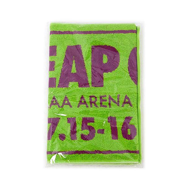 AAA タオル ☆AAA LEAP OVER/会場限定フェイスタオル 福井/黄緑◇新品Ss : WebShop