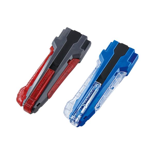 ベイブレードX BX-41/42 ラバーカスタムグリップ ガンメタVer.＆ブルー