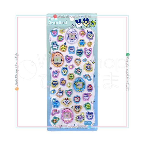 たまごっち Petit Drop Seal プチドロップシール 8点 カミオジャパン Petit Drop Seal Tamagotchi プチドロップシール