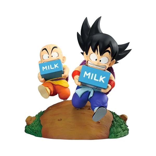 ドラゴンボール　一番くじ　A賞　孫悟空＆クリリン牛乳配達 フィギュア 一番くじ ドラゴンボール Fantastic Adventure 2 A賞 孫悟空＆クリリン