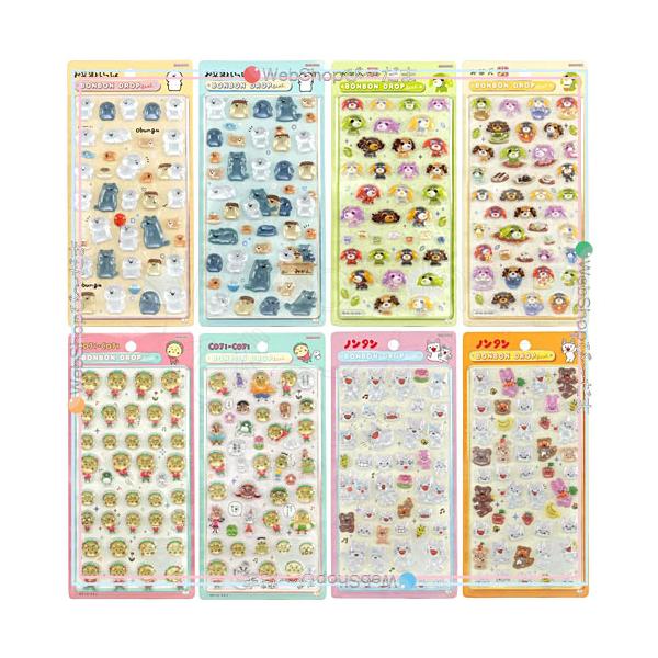 Q-LiA（クーリア） ☆ボンボンドロップシール お文具といっしょ お茶犬