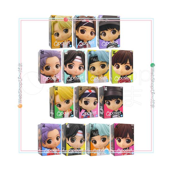 BANDAI BTS TinyTAN Q posket Aカラー&Bカラー 全14種 BANDAI BTS TinyTAN Q posket Aカラー&Bカラー 全14種