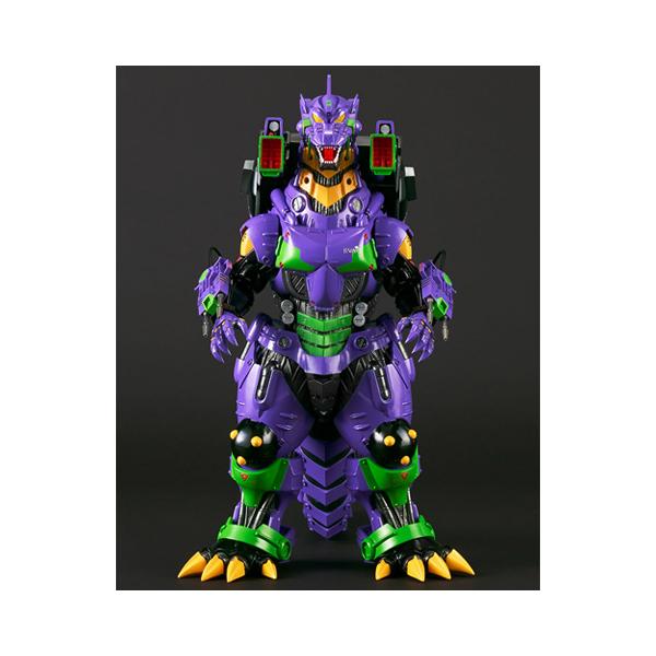 東宝大怪獣シリーズ 3式機龍(2002) 重武装型 エヴァ初号機カラー 東宝大怪獣シリーズ 3式機龍(2002) 重武装型 エヴァ初号機カラー