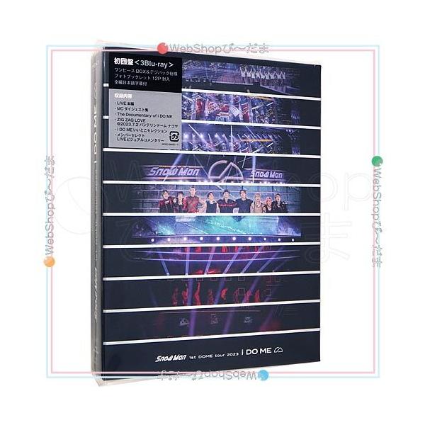 エイベックス（AVEX） ☆Snow Man 1st DOME tour 2023 i DO ME(初回盤