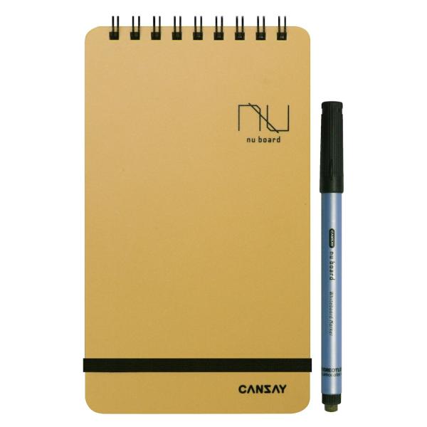 NUboard （ヌーボード）NUボード 欧文印刷 CANSAY  新書判 FME(ファインマーカーエディション) NGSHFM0Y08 筆記用具 手帳 メモ帳 ホワイトボード ノート スケッチブック 会議 プレゼンテーション 456226...