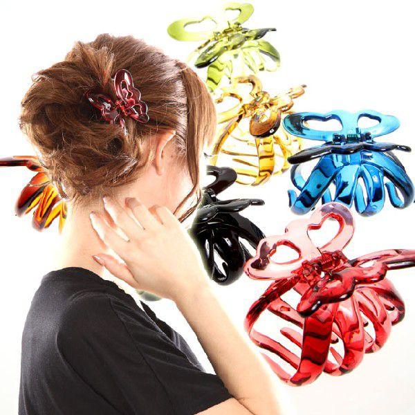 バンスクリップ クリア バタフライ ヘアアクセサリー 美人髪koeido ヘアアクセサリー 通販 Yahoo ショッピング