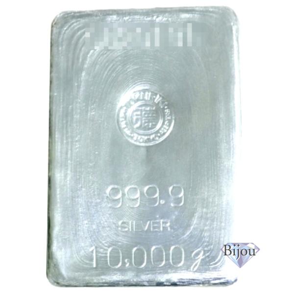 徳力 純銀 インゴット 10,000g(10kg) 日本製 シルバー バー 徳力 純銀 インゴット 10,000g(10kg) 日本製 シルバー バー