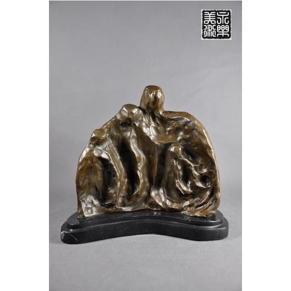 大人気ブロンズ像　ファミリー　ヘンリー・ムー　25.5ｃｍ大名作 大人気ブロンズ像ファミリーヘンリー・ムー25.5cm大名作