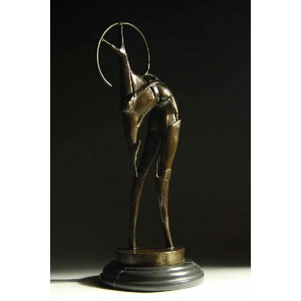 送料無料現代キュビズムロンズJavelin throwerピカソ名作 インテリア