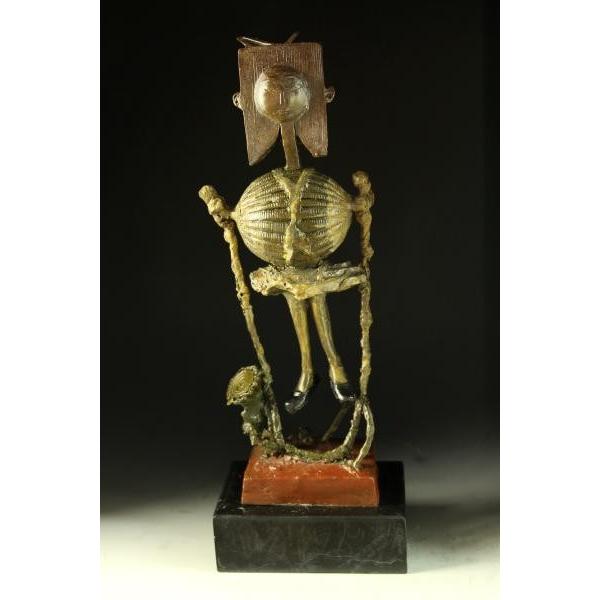 送料無料超人気ブロンズ像縄跳びの少女ピカソ41cm希少 インテリア