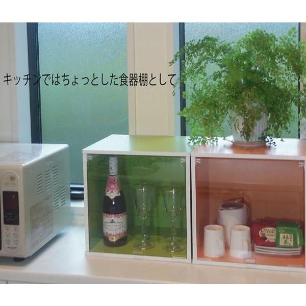 キューブボックスa 透明扉付き パステルカラー カラーボックス 木製 収納棚 ディスプレイケース Buyee 日本代购平台 产品购物网站大全 Buyee一站式代购 Bot Online